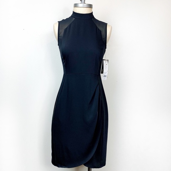 Cooper & Ella Black Dress with Gold Zipper Detail size XS - Picture 1 of 14